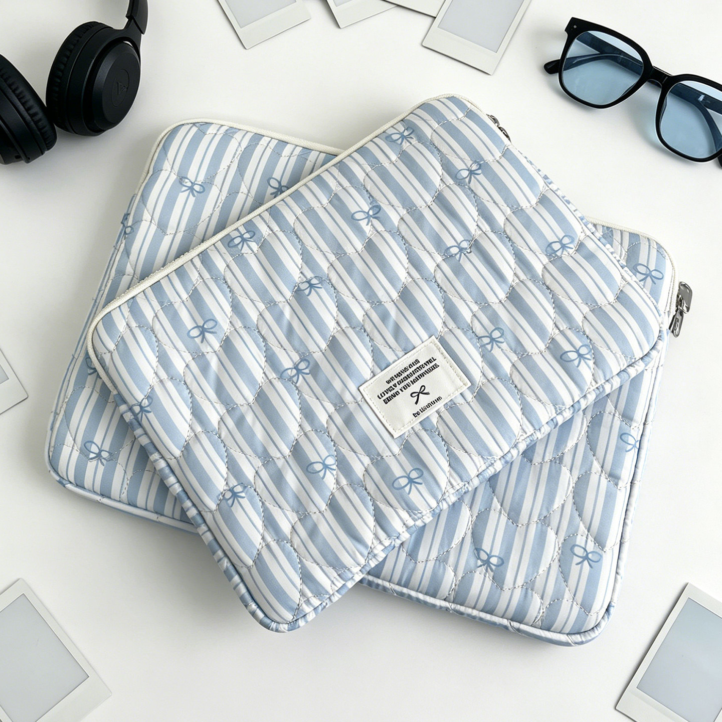Laptop Accessories Pouch - Housse de protection matelassée antichoc pour