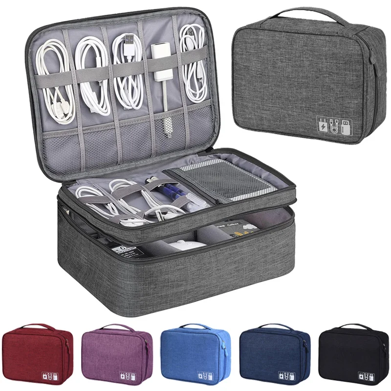 Laptop Accessories Pouch - Sac de rangement Portable pour chargeur