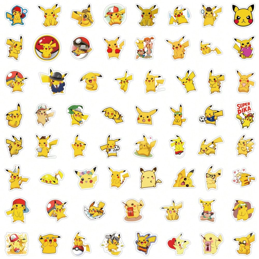 60/100 pièces de stickers lumi - Good Laptop Accessories avis et prix