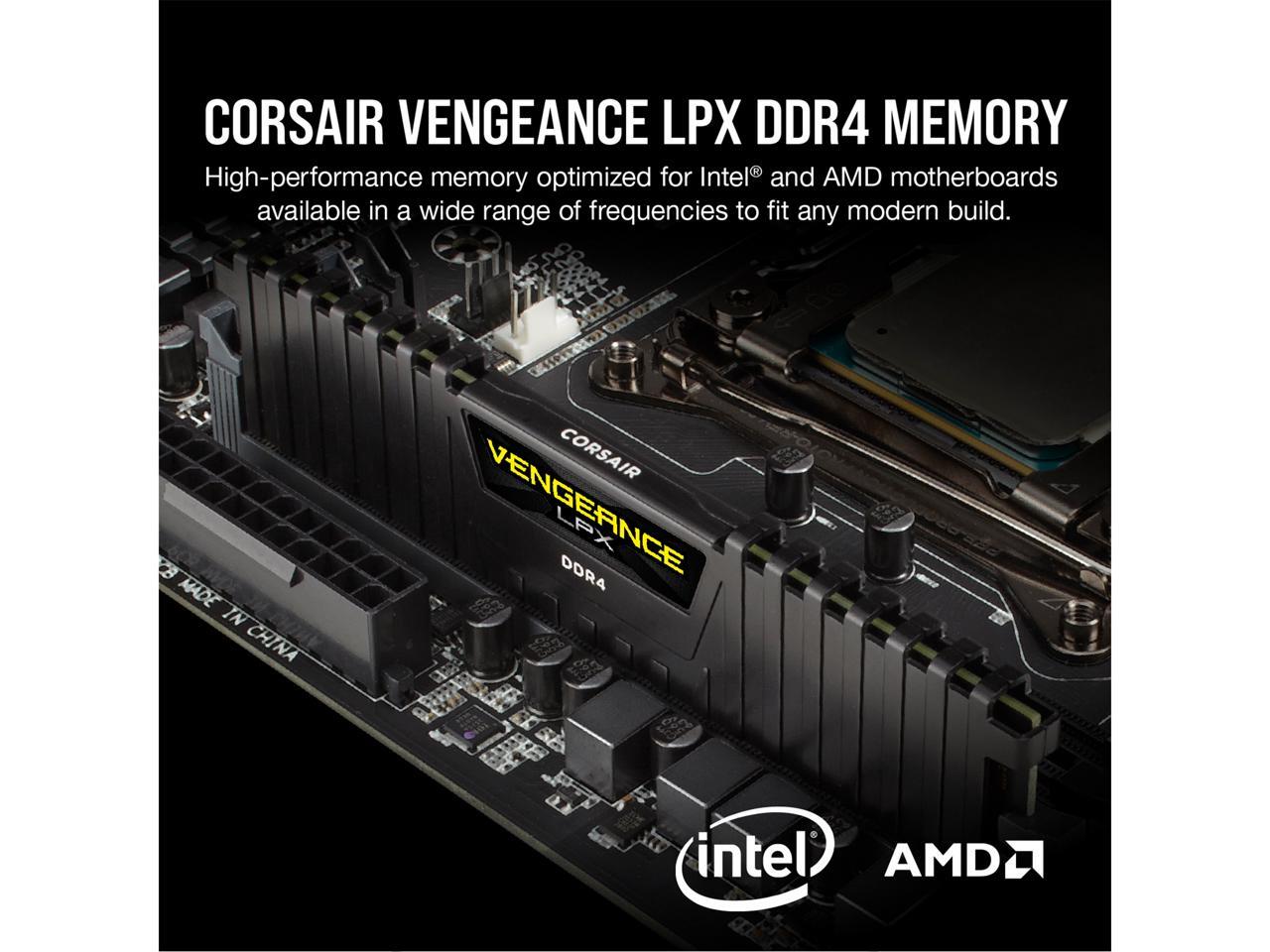 CORSAIR Vengeance LPX 32GB (2  - Corsair Ram Vengeance 32Gb avis et prix