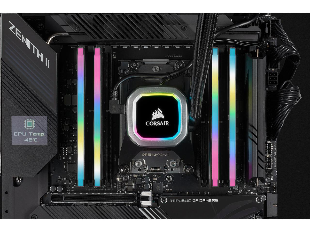 CORSAIR Vengeance RGB Pro SL 3 - Corsair Ram Vengeance 32Gb avis et prix